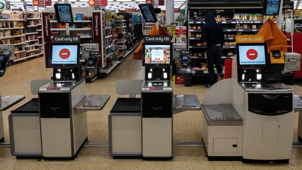 Every other register at some British supermarkets is closed