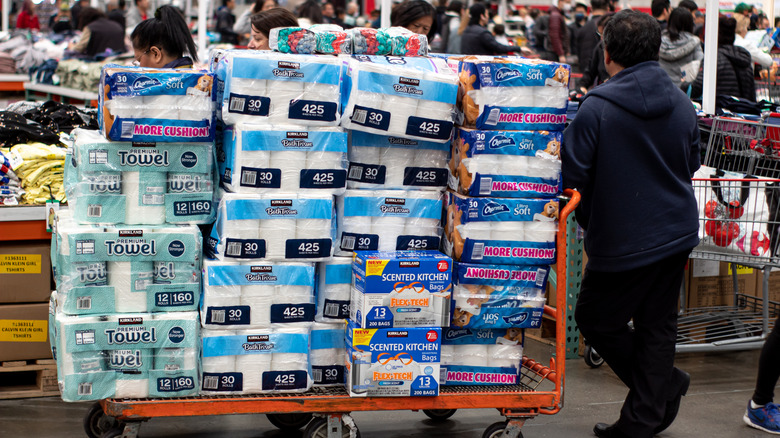 Costco shopping cart