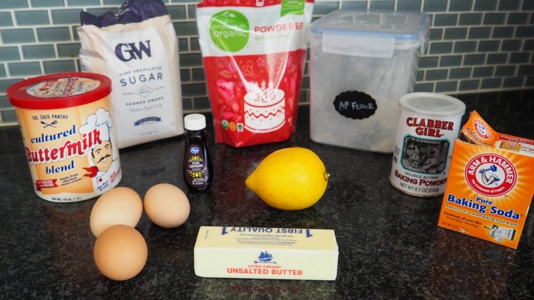 ingredients for starbucks lemon loaf