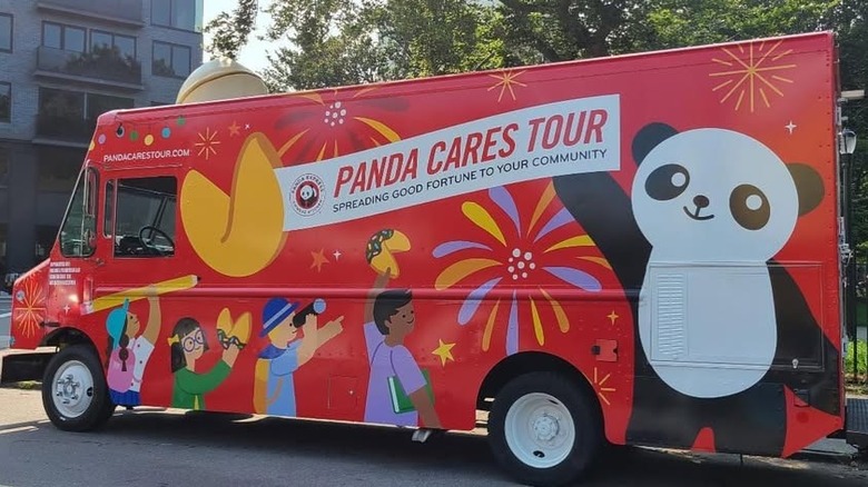 Panda Express Panda Cares charitable tour bus