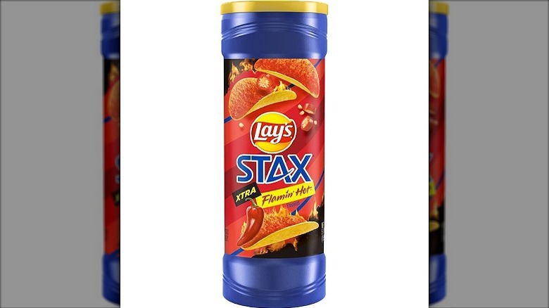 Lay's Stax Xtra Flamin' Hot chips