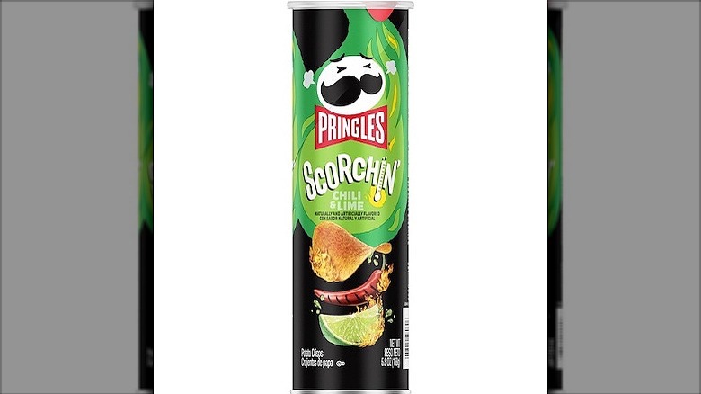 Pringles Scorchin' Chili & Lime chips