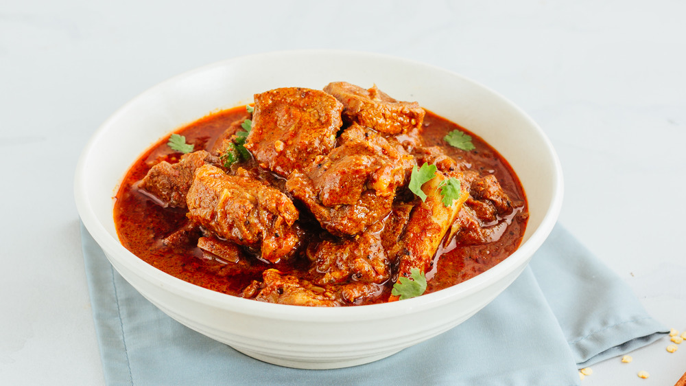 spicy Pork Vindaloo 