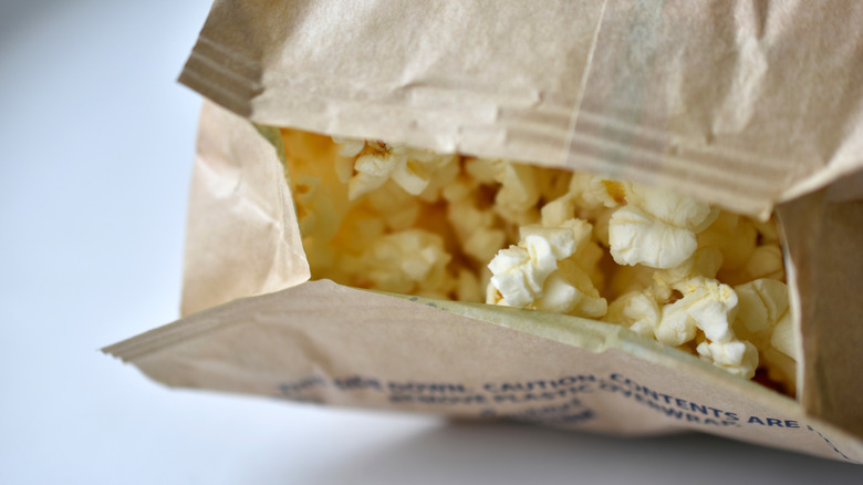 microwave popcorn