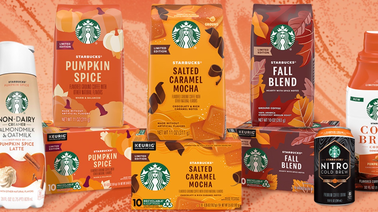 The Starbucks Fall Ground Coffee Flavors Are Back At Amazon