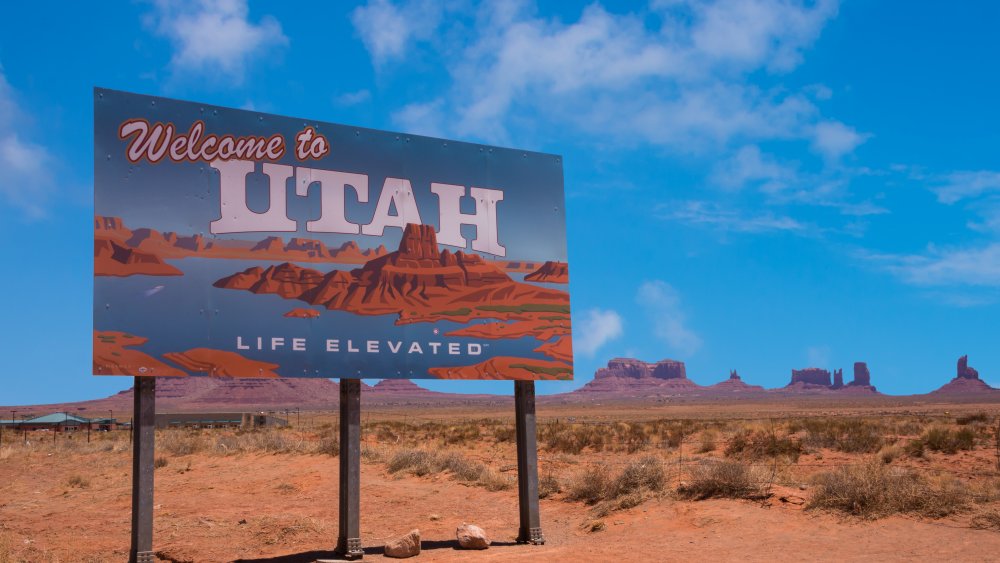 Utah sign