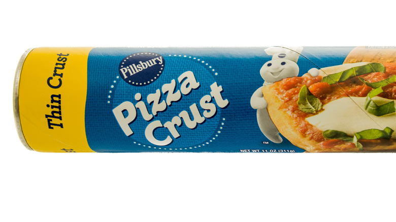 Pilsbury pizza crust in a can