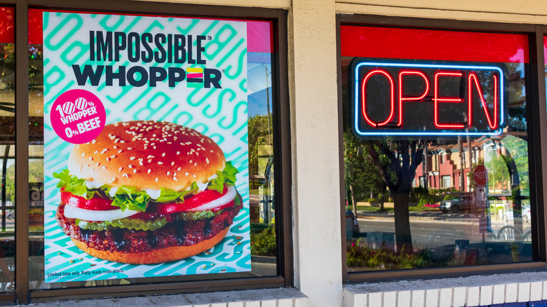 Impossible Whopper poster