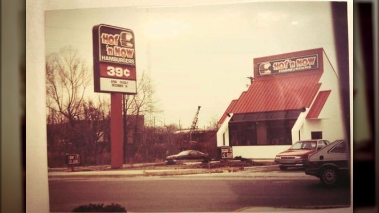 Vintage photo of a Hot 'n Now