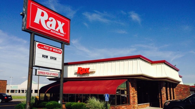 A Rax Roast Beef restaurant 