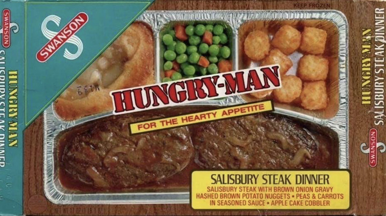 Swanson Hungry Man Salisbury steak 