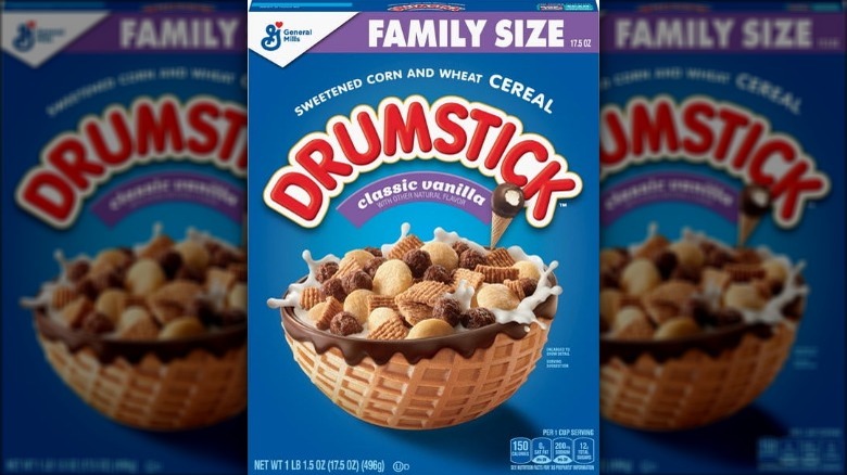 General Mills Drumstick cereal