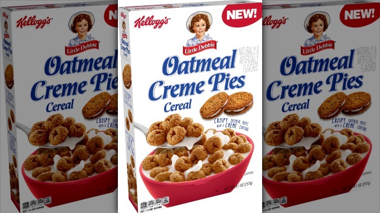 Kellogg's Little Debbie Oatmeal Creme Pies cereal