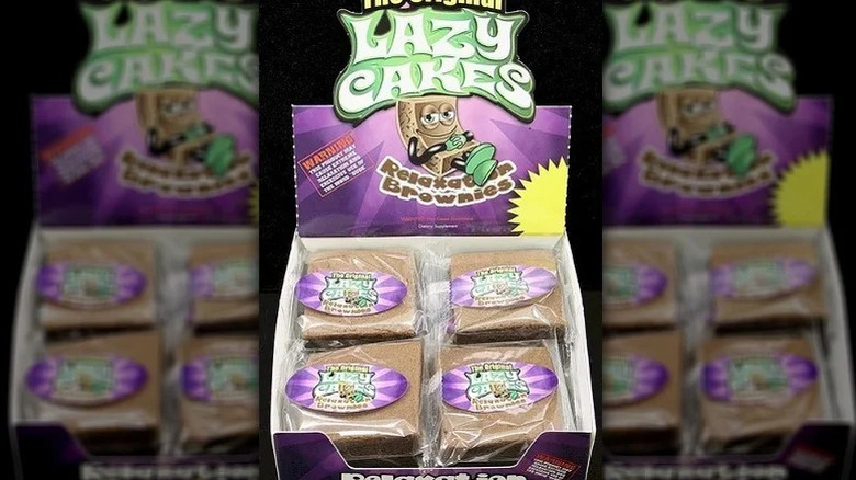 Lazy Cake Brownie in package