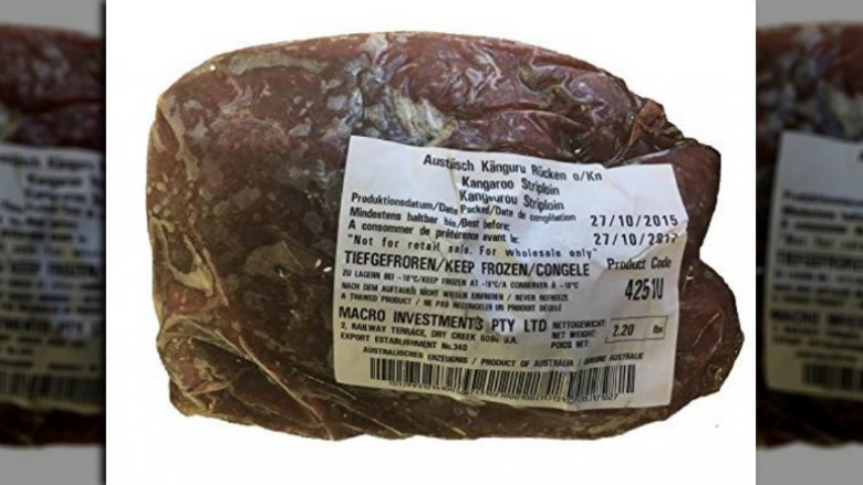 kangeroo meat