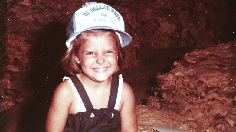 Vivian Howard as a child