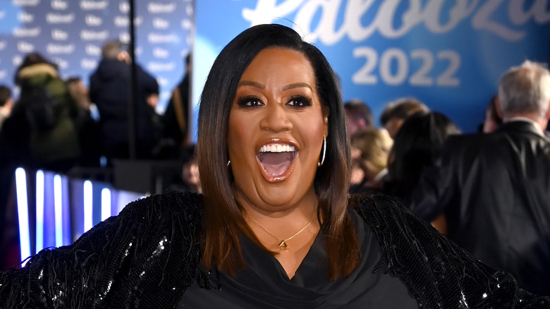 Alison Hammond looking happy