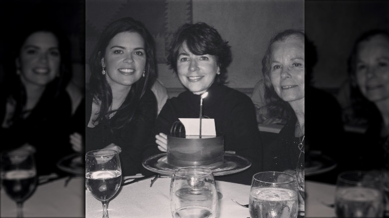 Katie Lee with her mother and grandmother