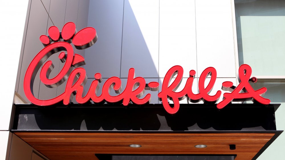 Chick-fil-A sign