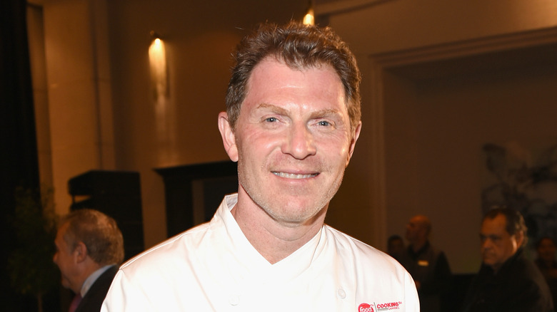 Bobby Flay in chef whites