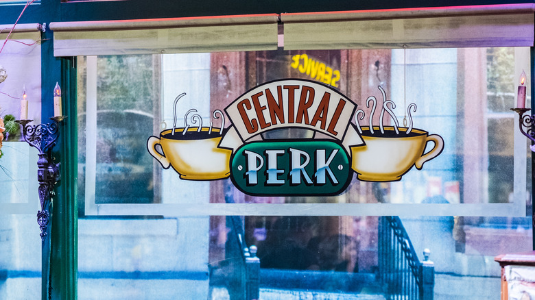 Central Perk front window