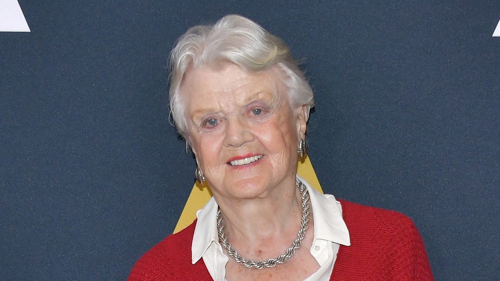 Angela Lansbury on red carpet