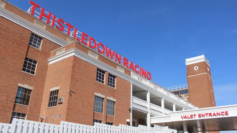 Thistledown Racino exterior shot