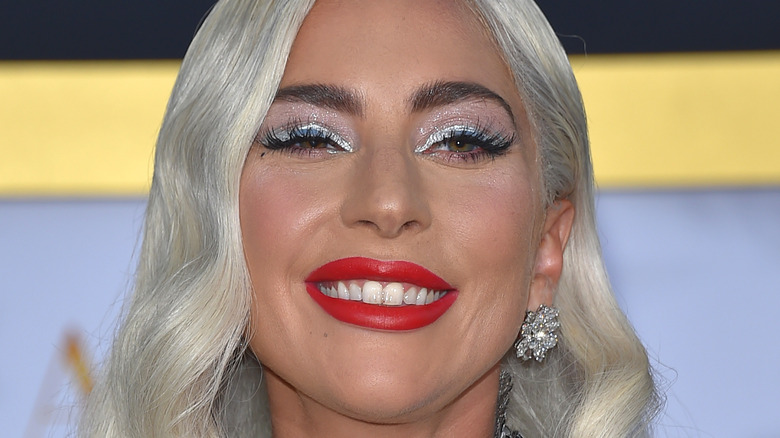 Lady Gaga smiling