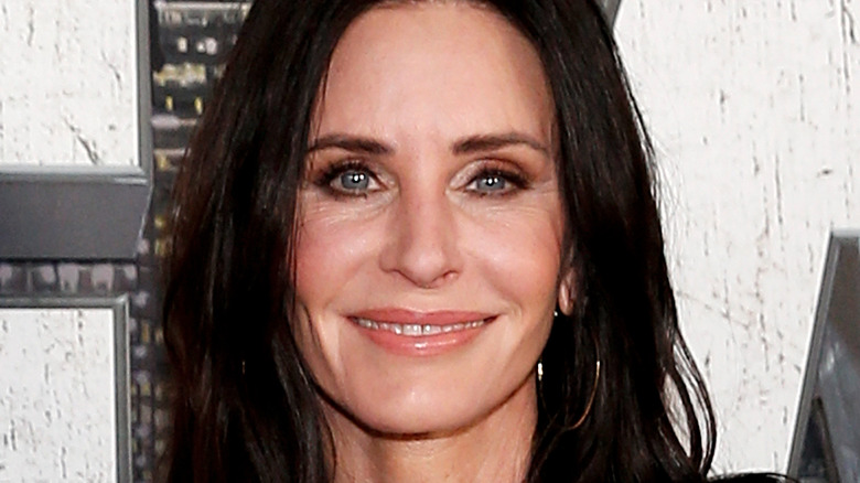 Courteney Cox smiling