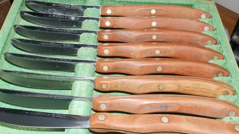 Cutco steak knife Wedge-Lock Handles