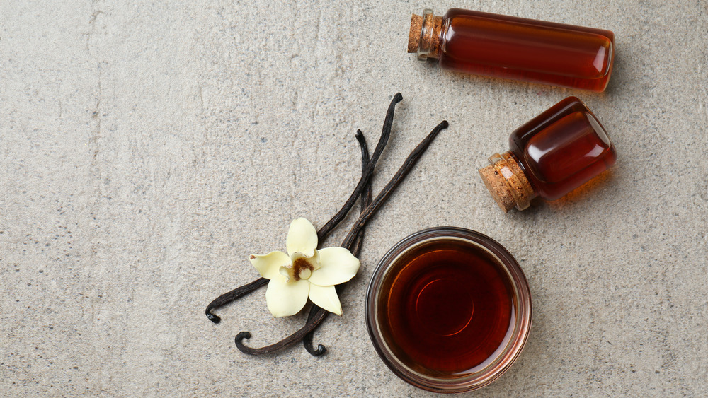 Vanilla Extract and vanilla plant