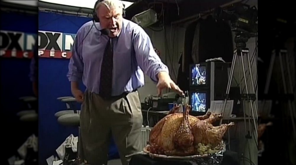 John Madden and turducken