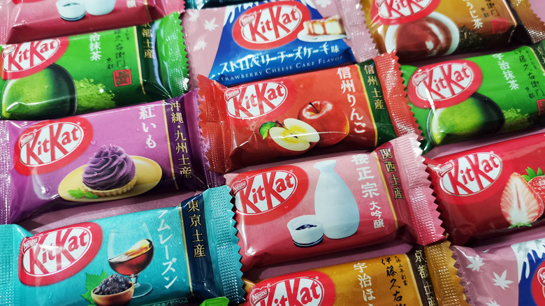 The Surprising Reason Kit Kat Almost Never Has Unique Flavors In The US