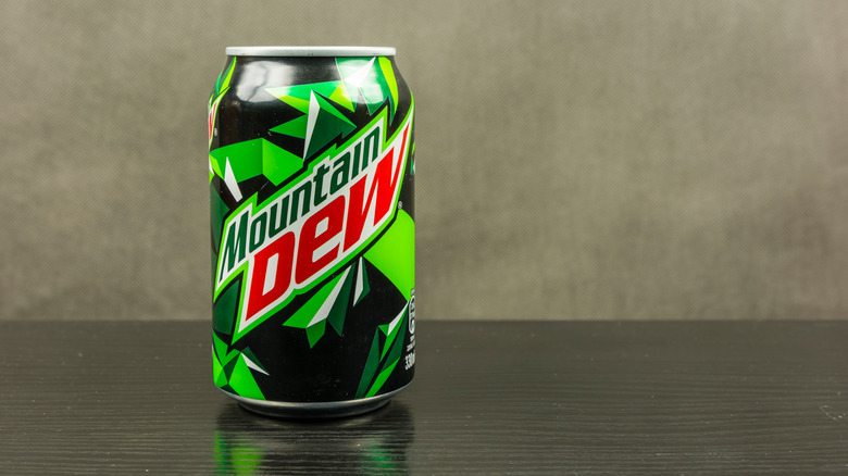 mountain dew can