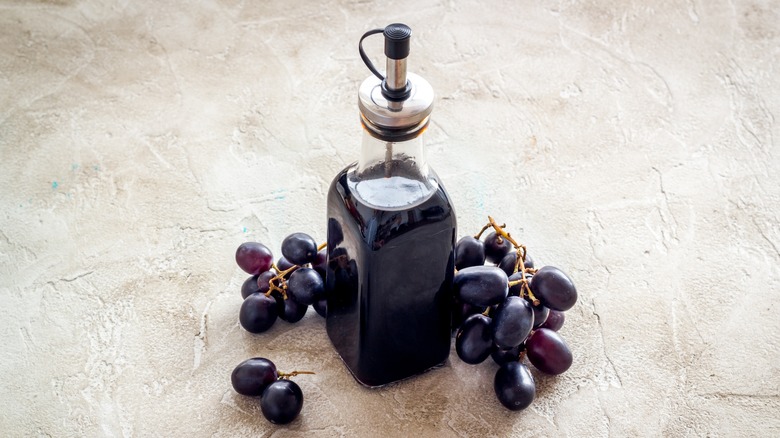 a bottle of balsamic vinegar