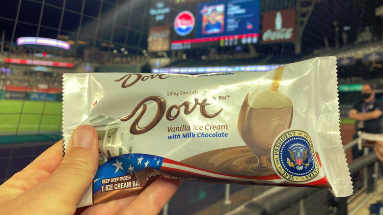 Special edition Presidential ice cream bars