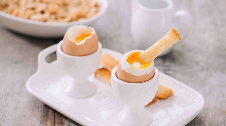 Dippy eggs with soldiers