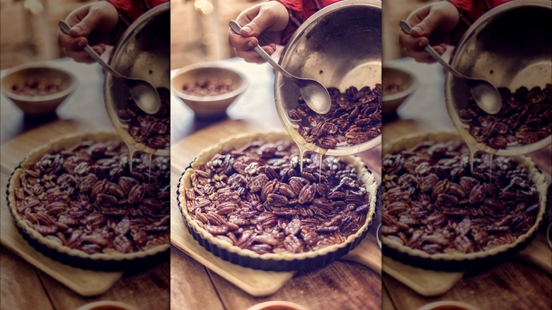 pecan pie preparation