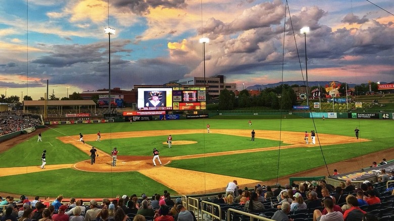 Albuquerque Isotopes ball game