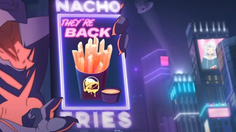 Taco Bells New Nacho Fries Ad Is A NotePerfect Mecha Anime Spoof