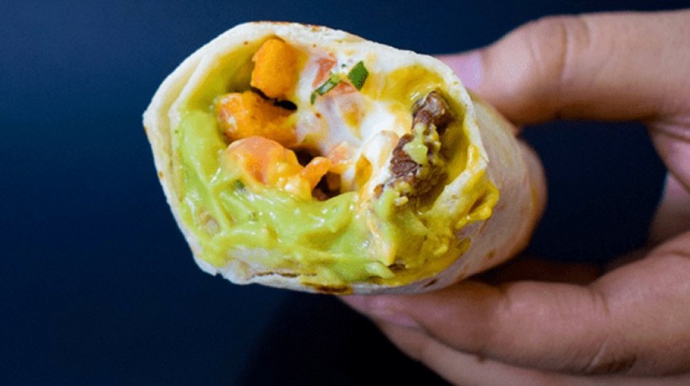 use your Taco Bell frito burrito as a base