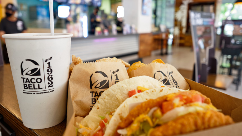 taco bell food and drink