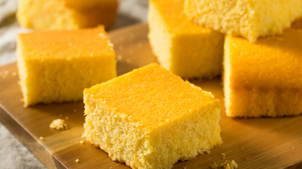 Cornbread squares