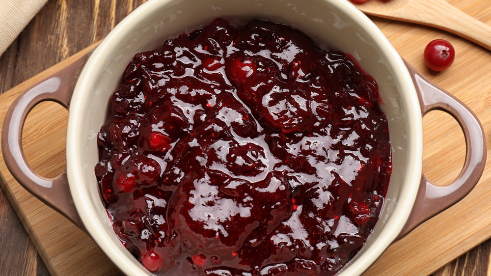 Cranberry sauce