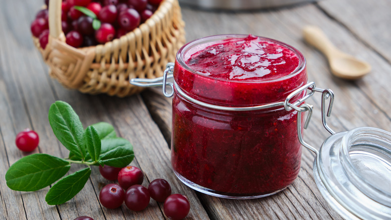 Cranberry sauce