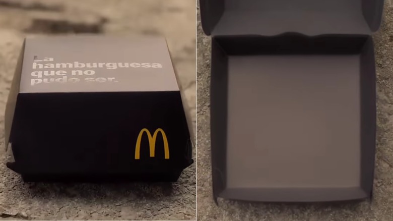 McDonald's charity burger