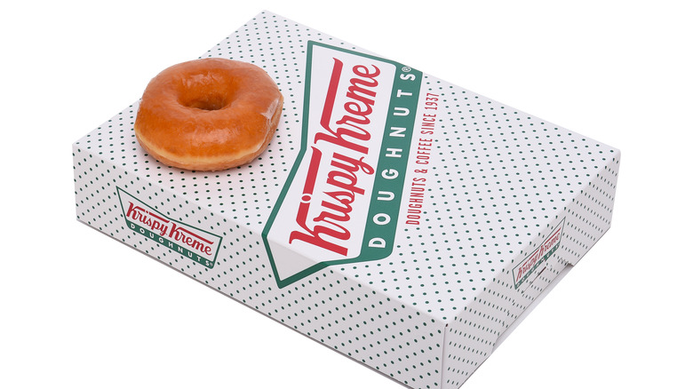 Krispy Kreme box