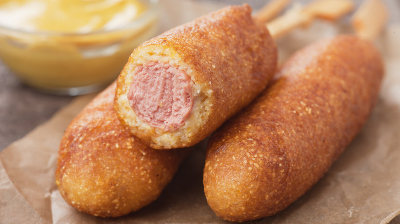 Corn dogs