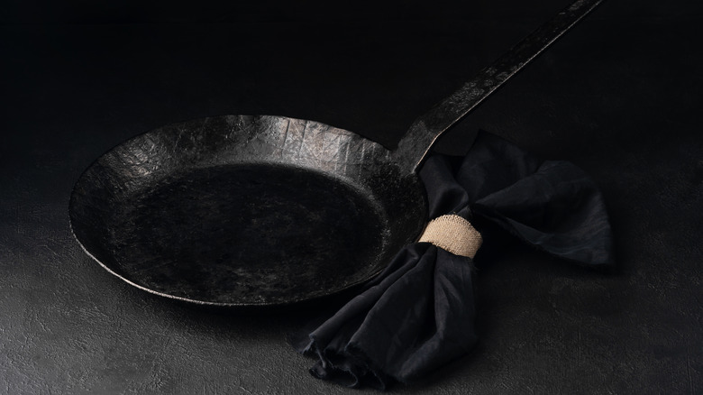 Carbon steel pan