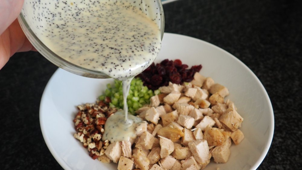 how to make Trader Joe's copycat chicken salad recipe from scratch